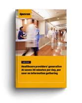 Healthcare provider implements gen AI to save 30 minutes per day, per user on information gathering | Innovior