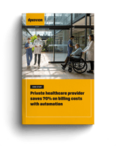 Private healthcare provider saves 70% on billing costs with automation | Innovior