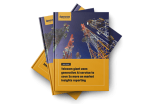 Telecom giant uses generative AI service to save 3x more on market insights reporting