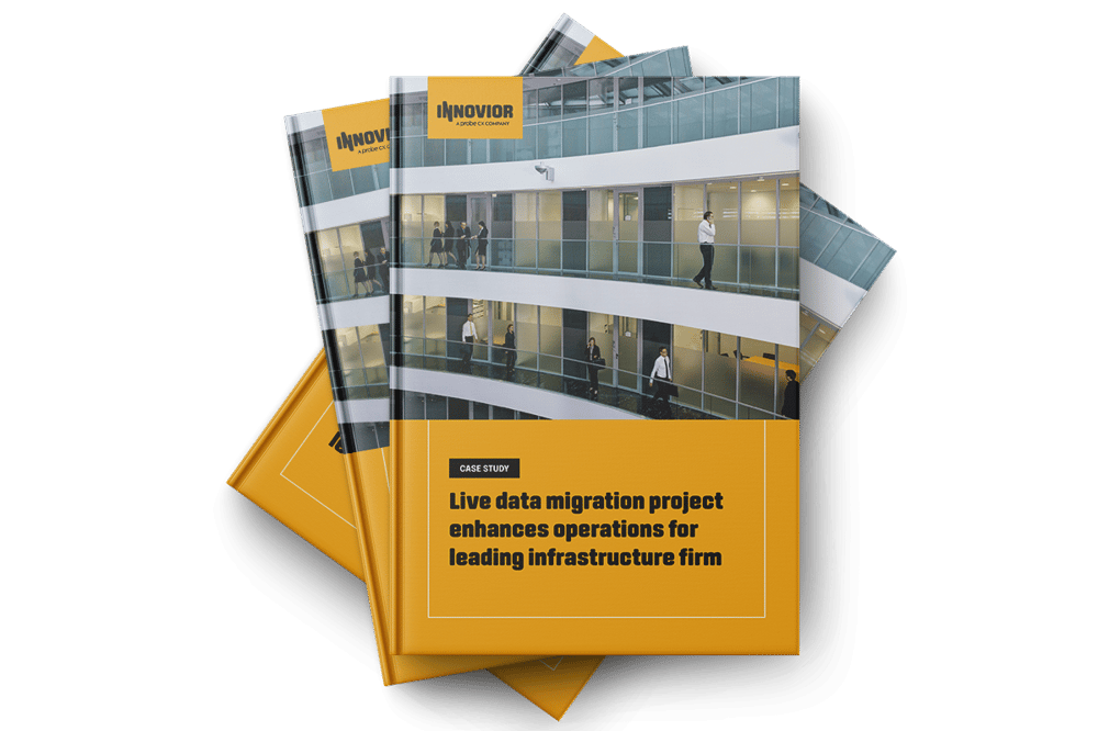 Live data migration project enhances operations for leading infrastructure firm | Innovior
