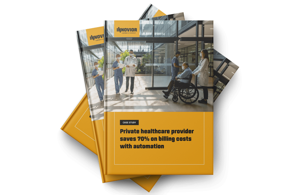 Private healthcare provider saves 70% on billing costs with automation