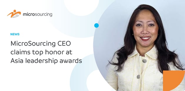 MicroSourcing CEO claims top honor at Asia leadership awards